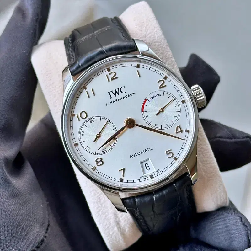 IWC 포르투기저 세븐데이즈 42mm 오토매틱 500704 국내 백화점