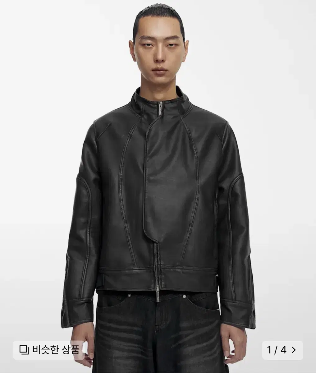 나체 nache 레더자켓 INDUSTRIAL LEATHER JACKET