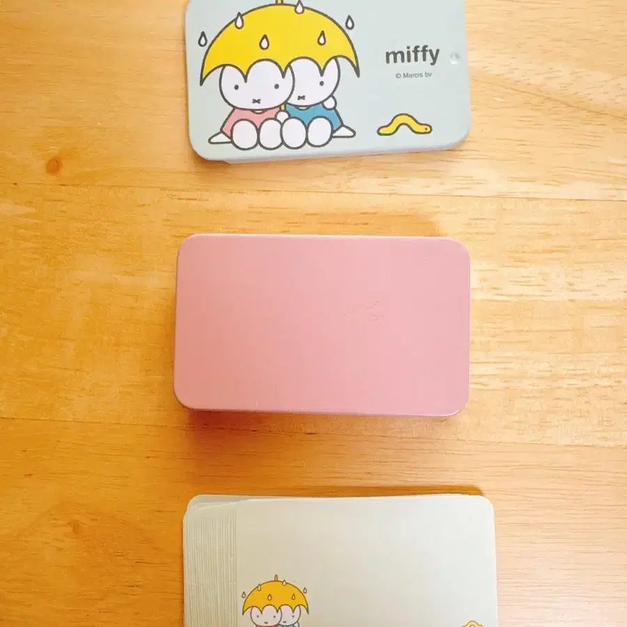 랜덤 미피 miffy 틴케이스 지정 개봉