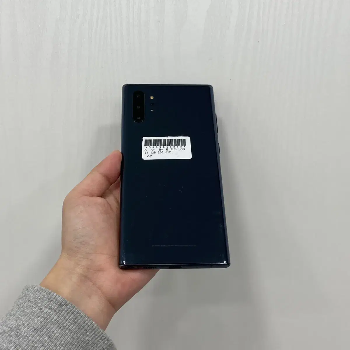 갤럭시노트10플러스 블랙 256GB 부산 중고폰 팝니다 56282