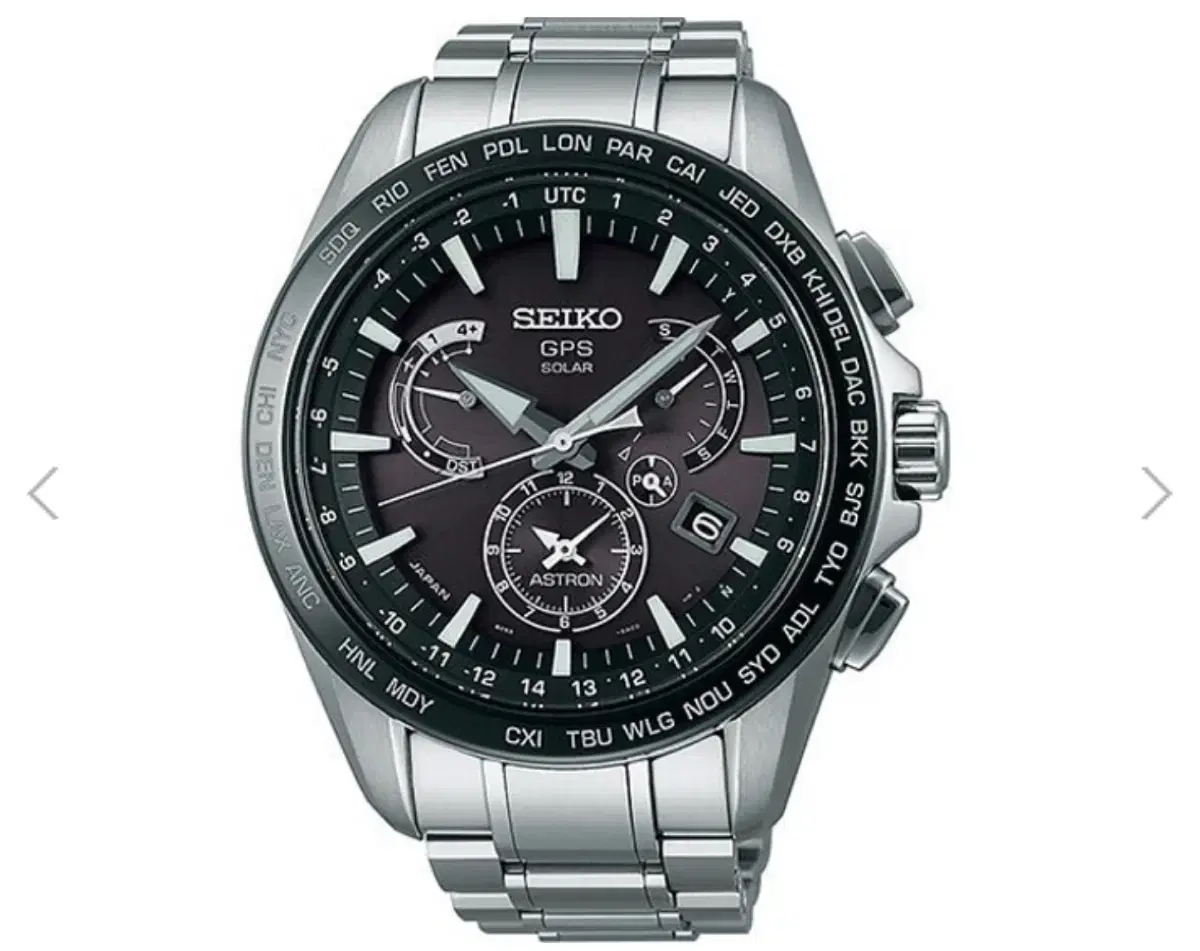 SEIKO ASTRON GPS 솔라 티타늄