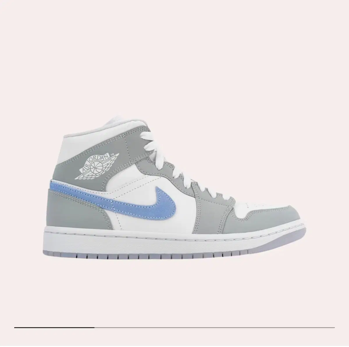 (W) Jordan 1 Mid Wolf Grey 조던 1 미드 울