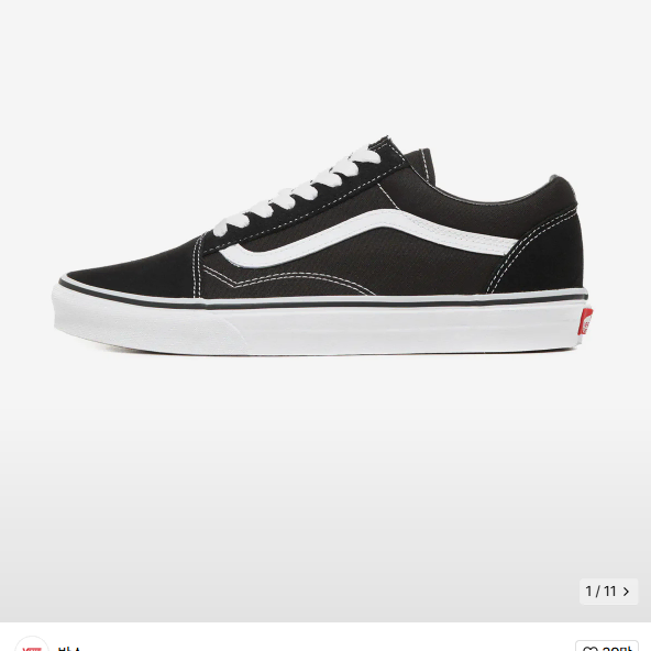 [새상품] 반스 VANS 올드스쿨 클래식 블랙 275