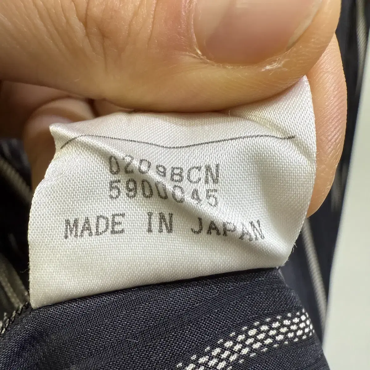 VINTAGE 시스루 셔츠 (Made in Japan)