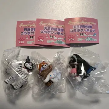 익명 배송 텐노지 동물원 콜라보레이션 피규어 산리오 캐릭터즈