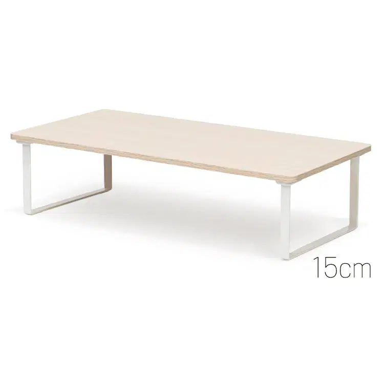 520x260x150mm MDF 모니터 받침대 베이지