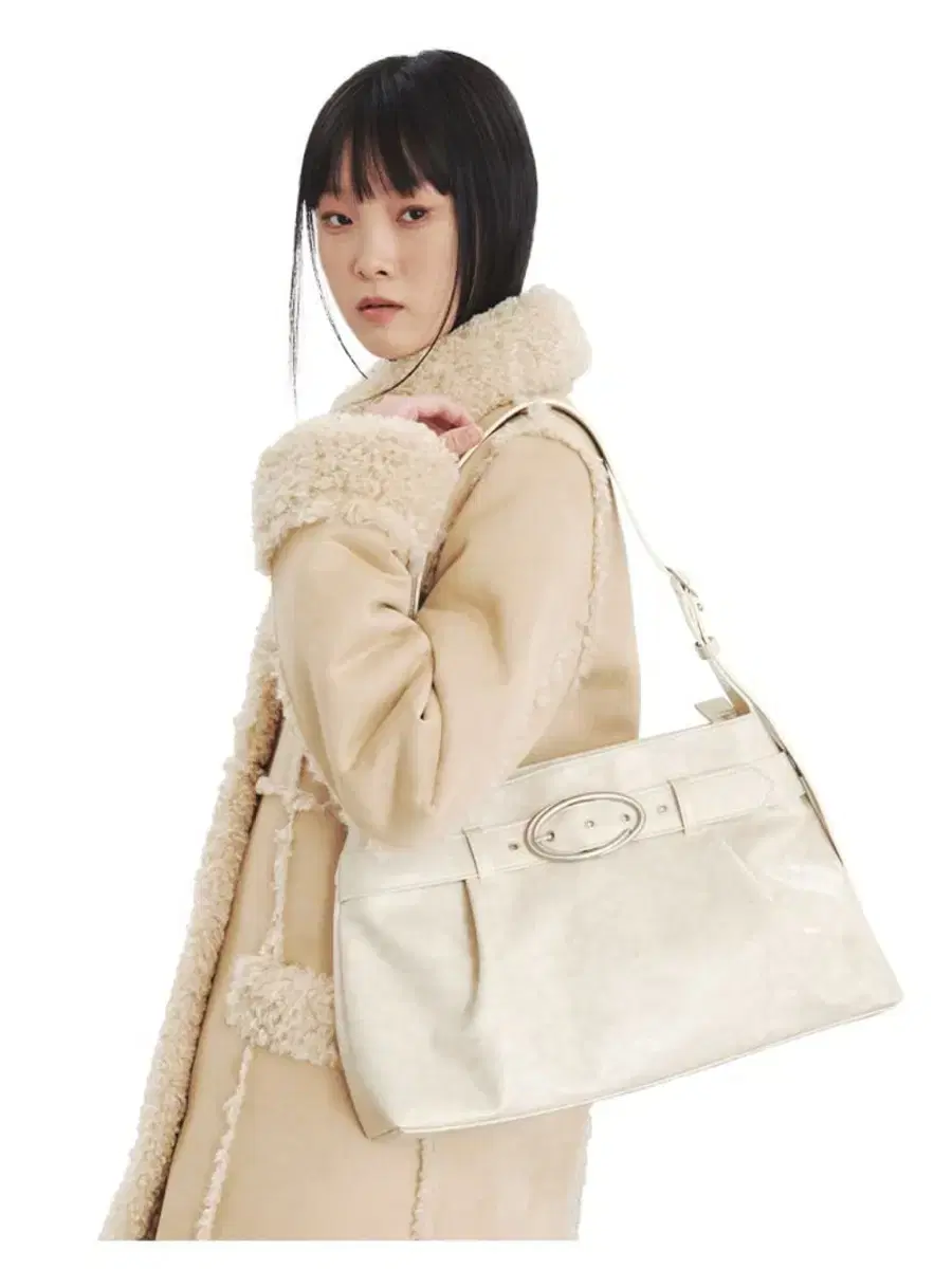 CURETTY 큐리티 빅백 C BELTED BIG BAG