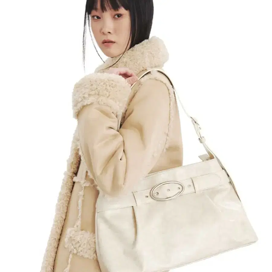 CURETTY 큐리티 빅백 C BELTED BIG BAG