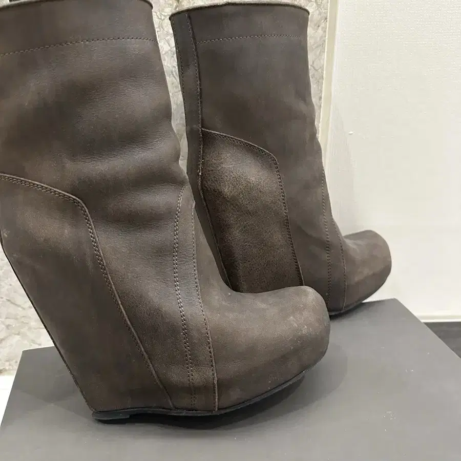 Rick owens 스웨이드 부츠 39