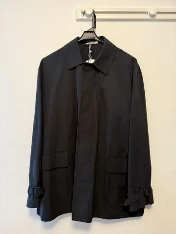 오라리 FINX HARD TWIST GABARDINE BLOUSON