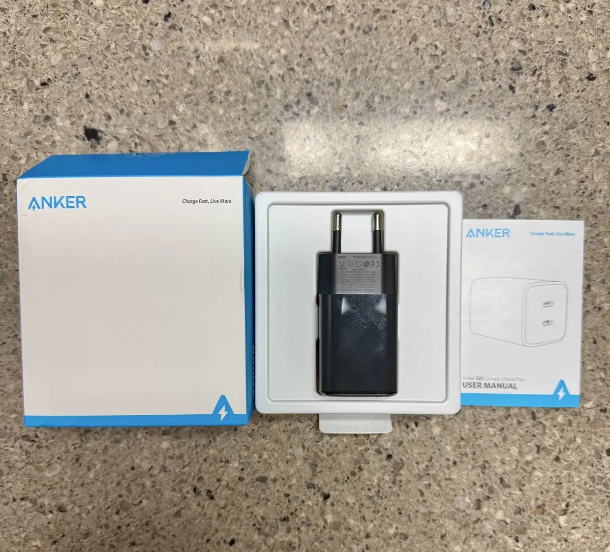 40W Anker 앤커 충전기 듀얼 포트 팝니다 (Model : A203