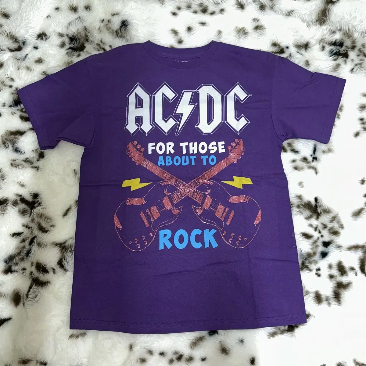 빈티지 AC/DC 티셔츠