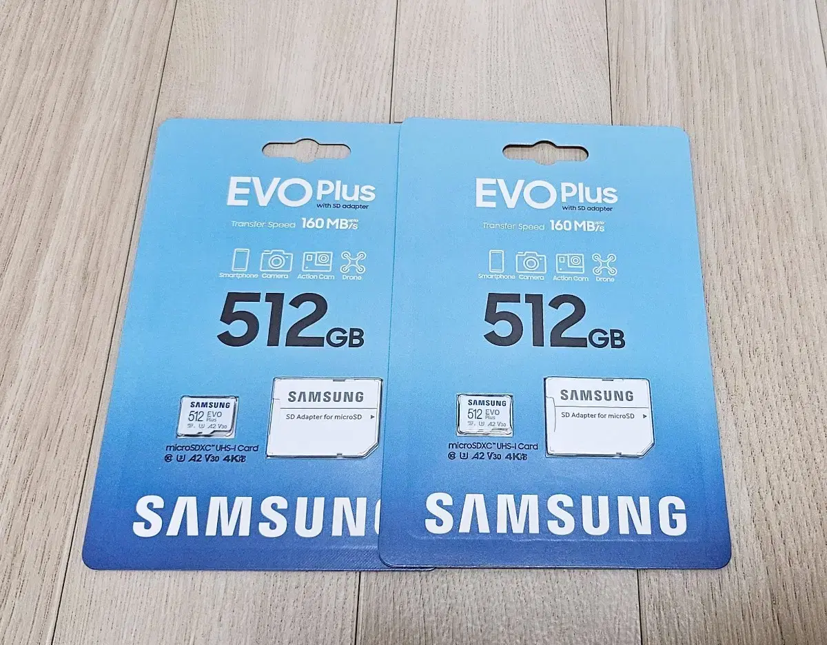 (미개봉)삼성 Micro SD EVO Plus 512g/마이크로 SD