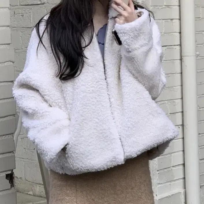 (새거)제니오 테디 자켓 zaenio teddy jacket