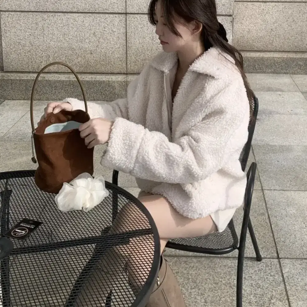 (새거)제니오 테디 자켓 zaenio teddy jacket