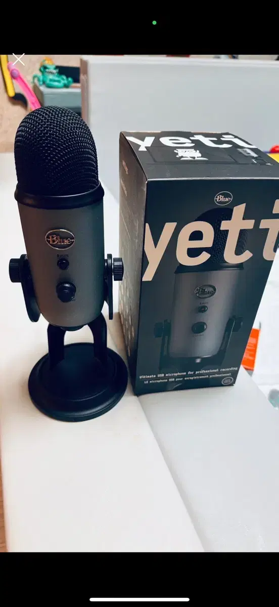 블루예티  blue YETI 마이크 정품