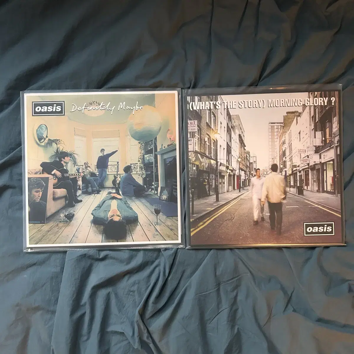 오아시스 1집, 2집 LP 일괄