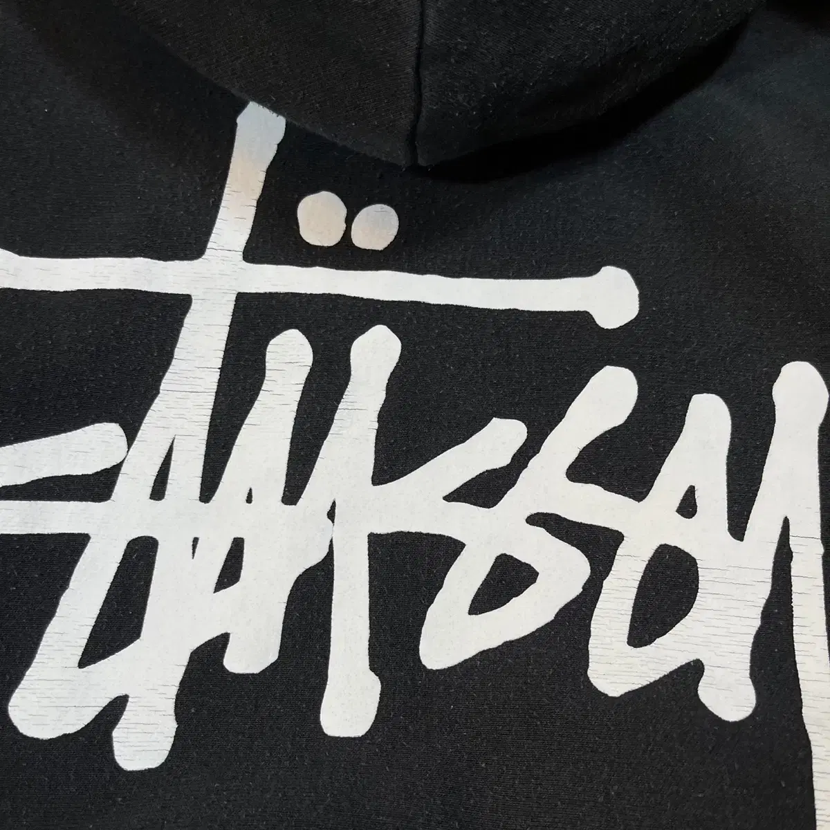 STUSSY 스투시 빅로고 후드티