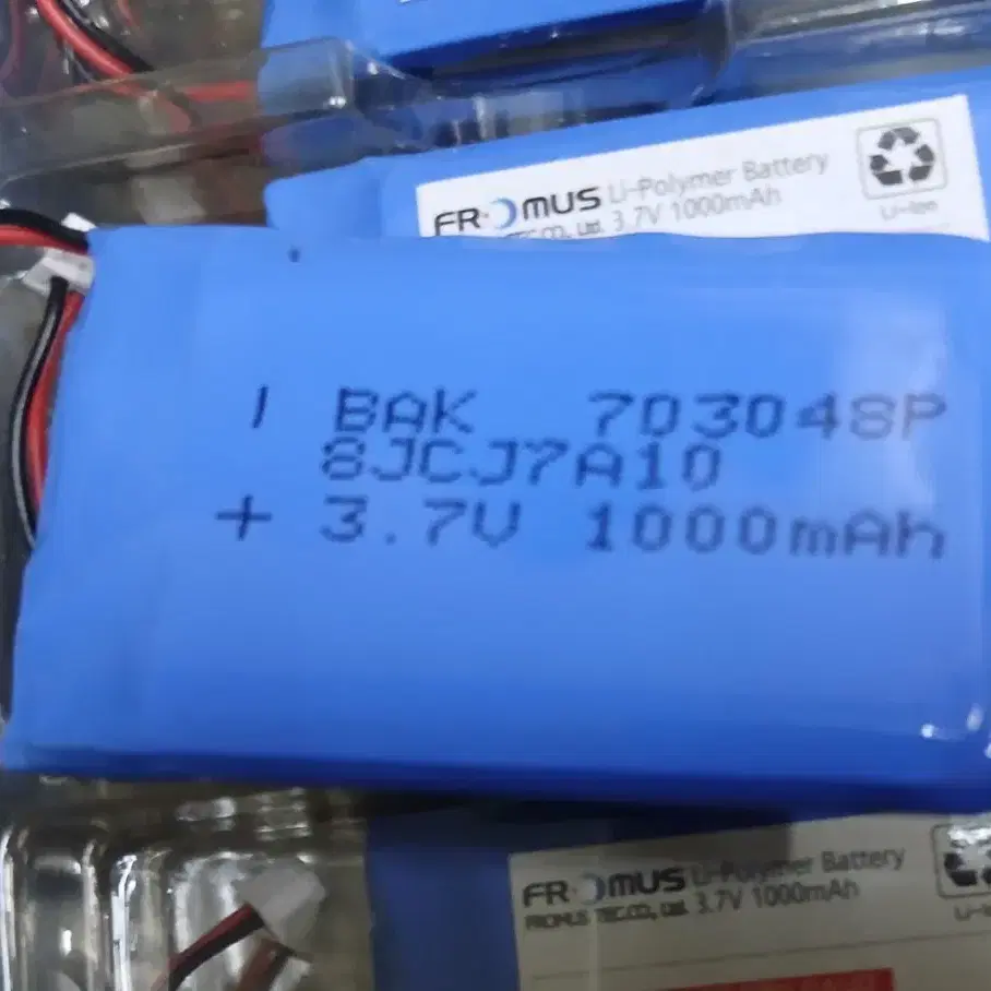 리듐배터리 3.7V 1000mAh