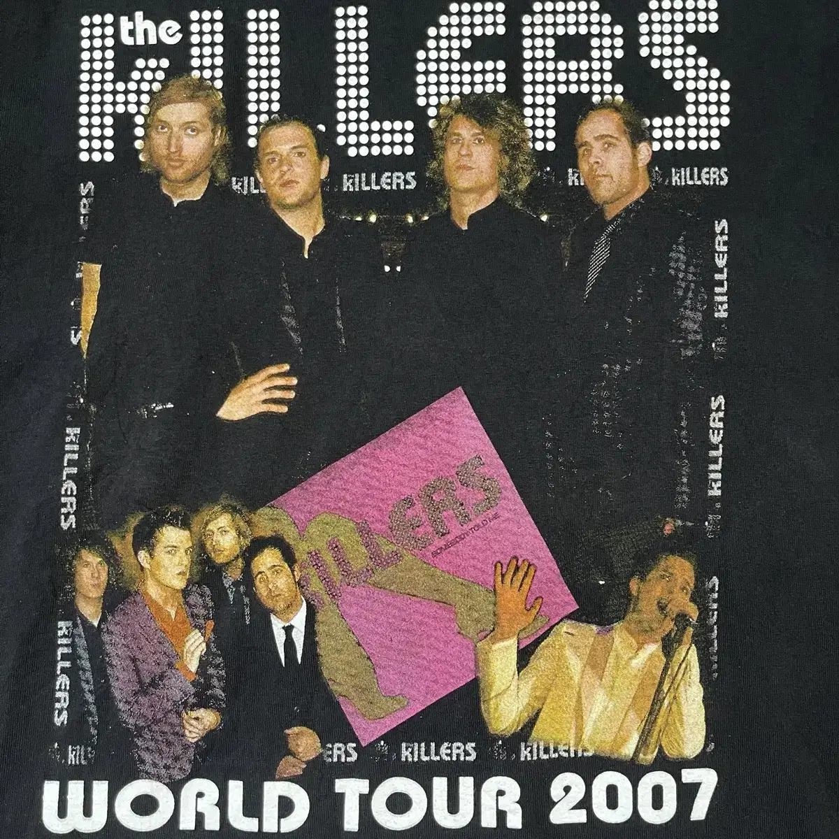 The Killers World Tour 반팔 티셔츠