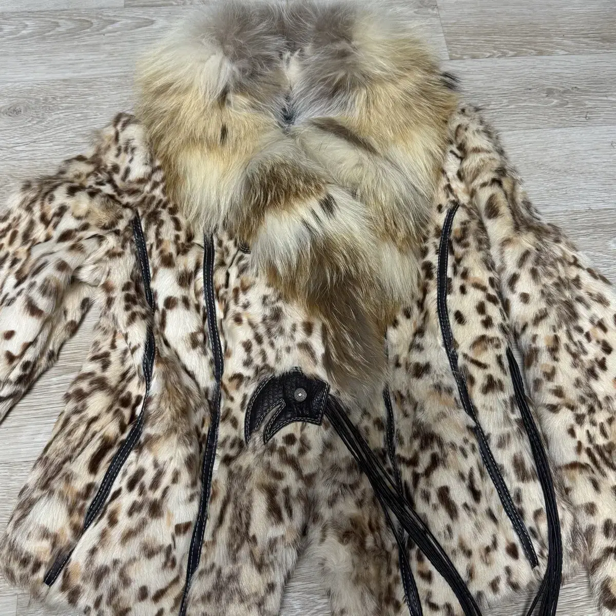 Vintage fox fur jacket