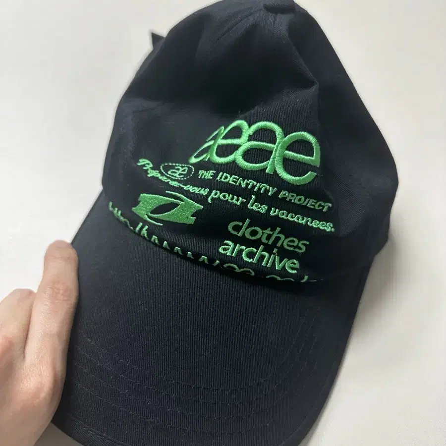 더 아이덴티티 프로젝트 AEAE wep log ballcap