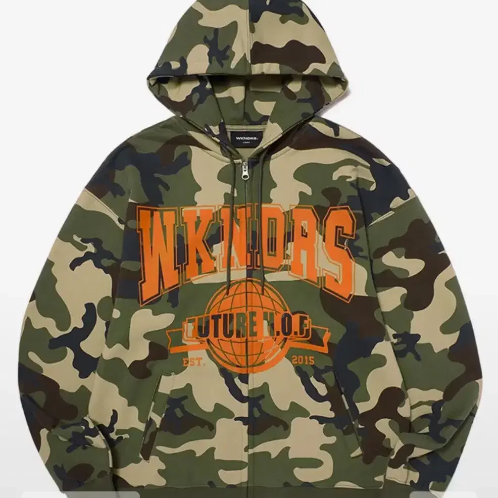 H.O.F ZIPUP HOODIE (CAMO) 위캔더스 카모 후드집업