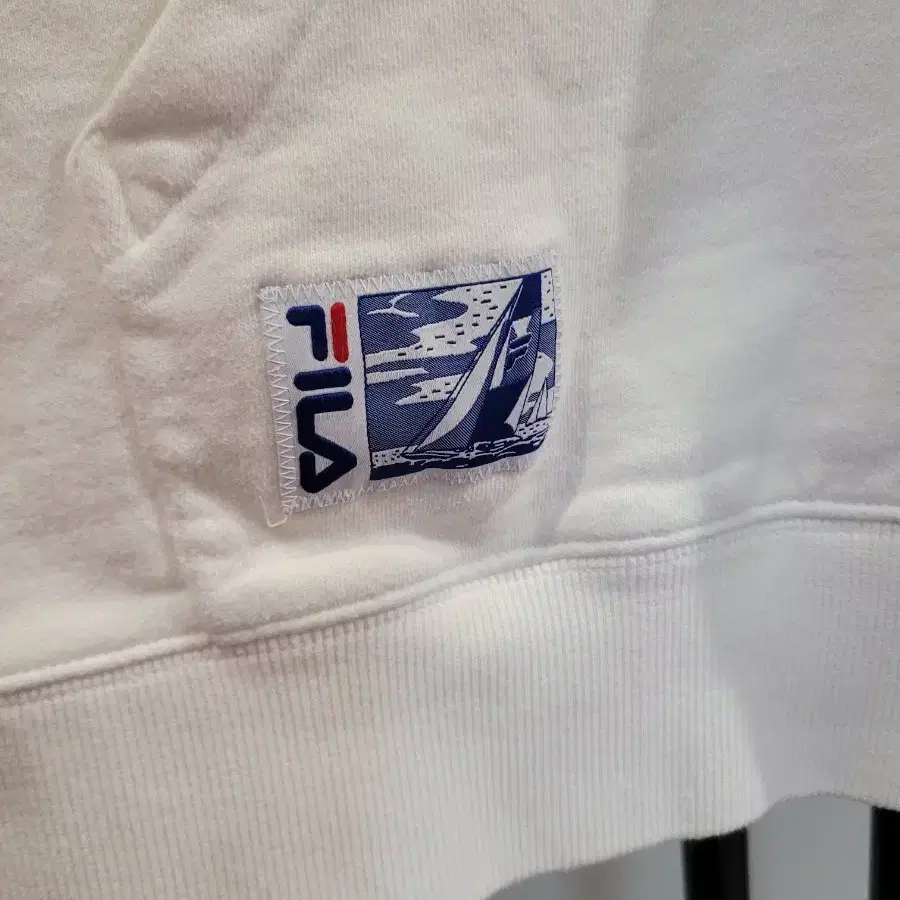 휠라 FILA 아쿠아 타임 요트 그래픽 후디 S사이즈