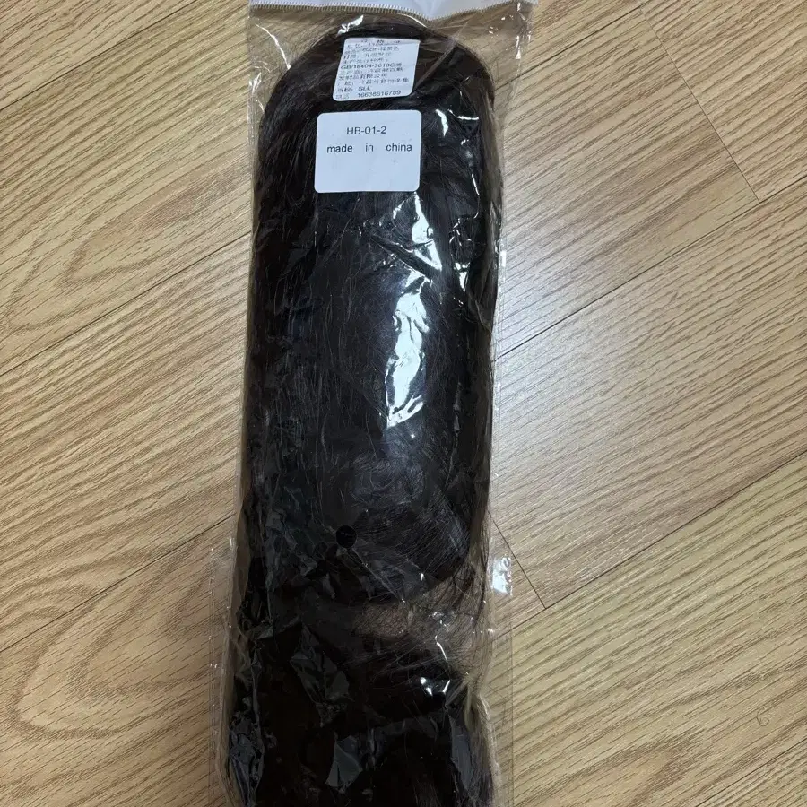 30cm 흑발 반가발 판매합니다 1.0