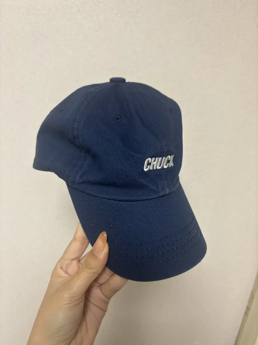 Chuck 모자 볼캡 네이비