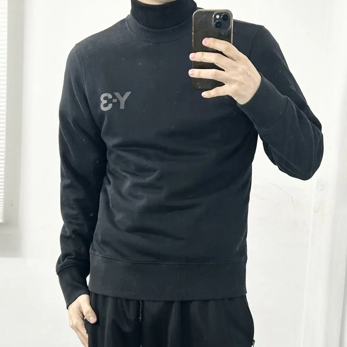 Y-3 요지 야마모토 맨투맨