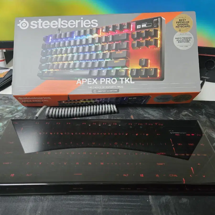 스틸시리즈 apex pro tkl gen3 거의쌔거