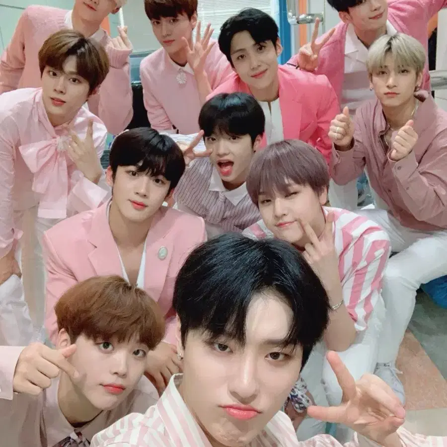 엑스원 비공굿 랜박 랜봉