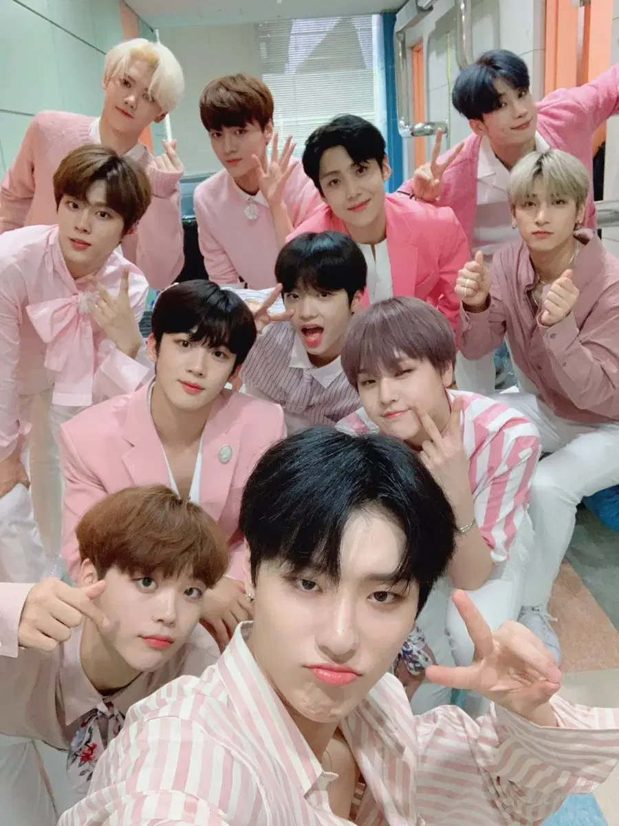 엑스원 비공굿 랜박 랜봉