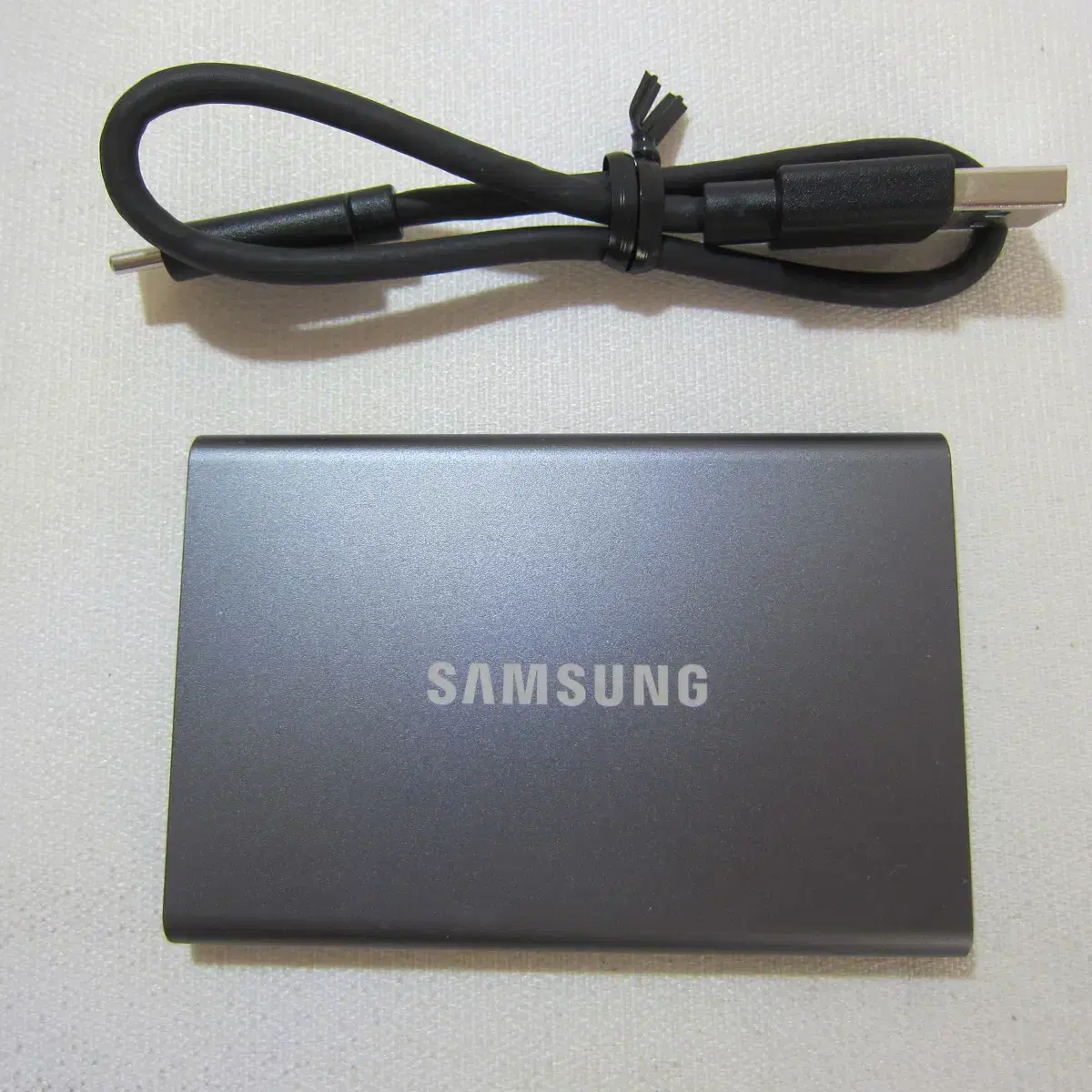 삼성전자 포터블 SSD T7 500G (AS 2026년 3월)