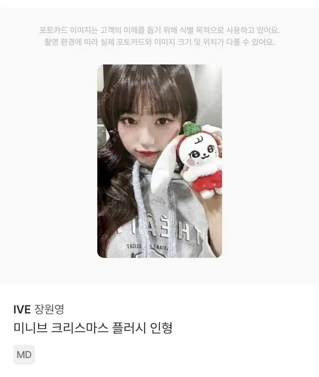 아이브 미니브 크리스마스 장원영 미공포 최저가 특전