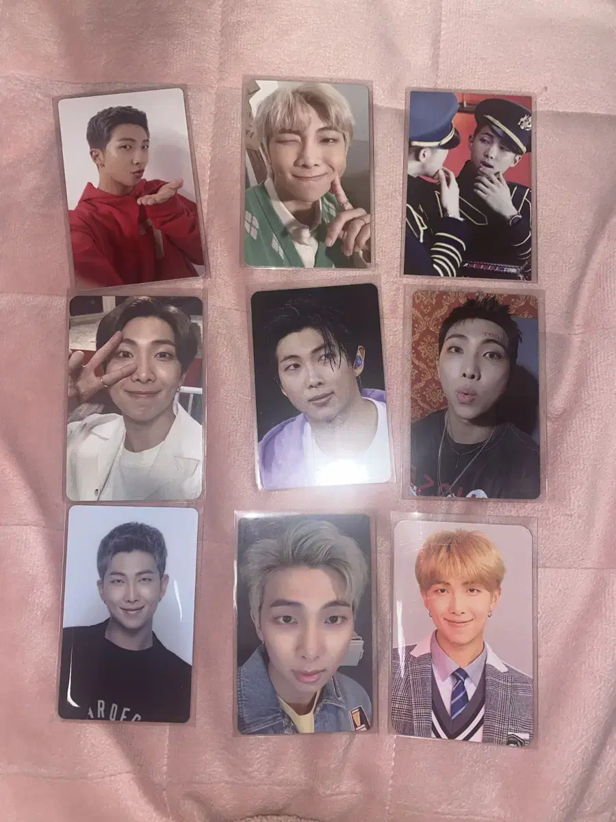 방탄소년단 방탄 남준포카 굿즈 photocard 석진윤기호석지민태형정국