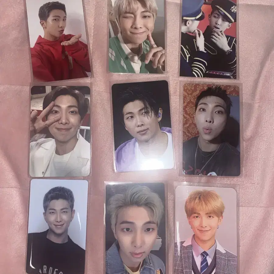 방탄소년단 방탄 남준포카 굿즈 photocard 석진윤기호석지민태형정국