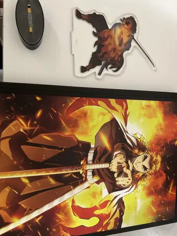 렌고쿠 쿄쥬로 마음을 불태워라 아크릴 스탠드 기타