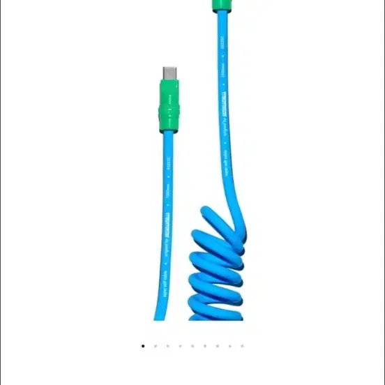 사무엘스몰즈 spiral cable 아이폰 충전기