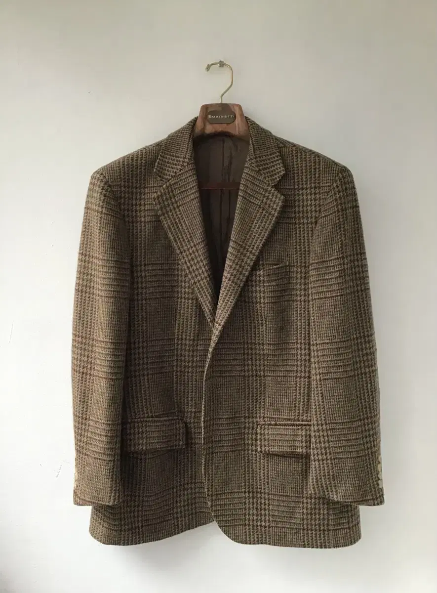 Polo Ralph Lauren - Italian Tweed Gun Club Check Wool Jacket 44R