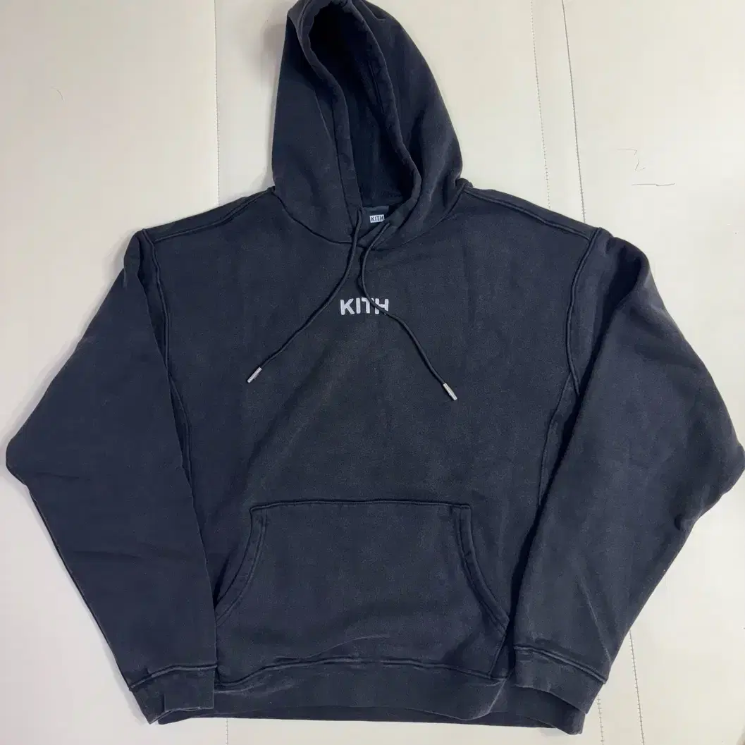 KITH 빈티지 워싱 후드티 L