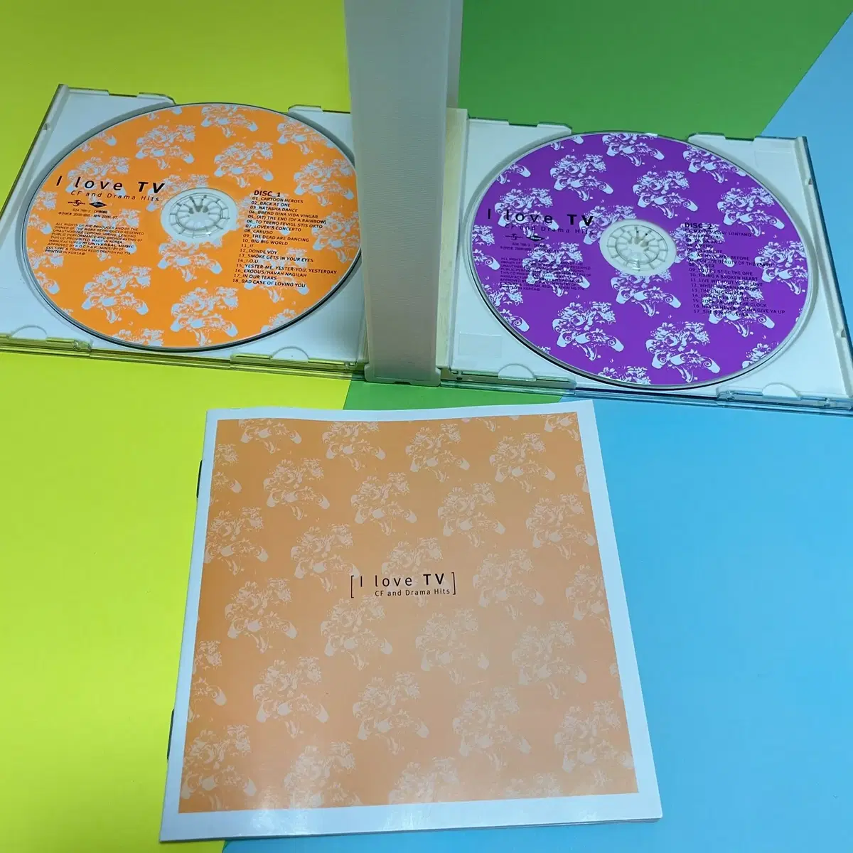 [중고음반/CD] 팝 컴필레이션 I Love TV (2CD)