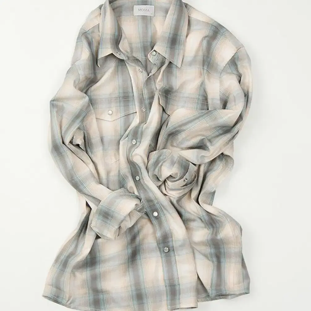 (48) 모마디자인 Tenco western check shirt