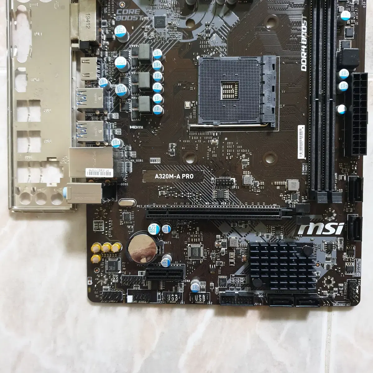 Msi A320M-A PRO 4.5만원