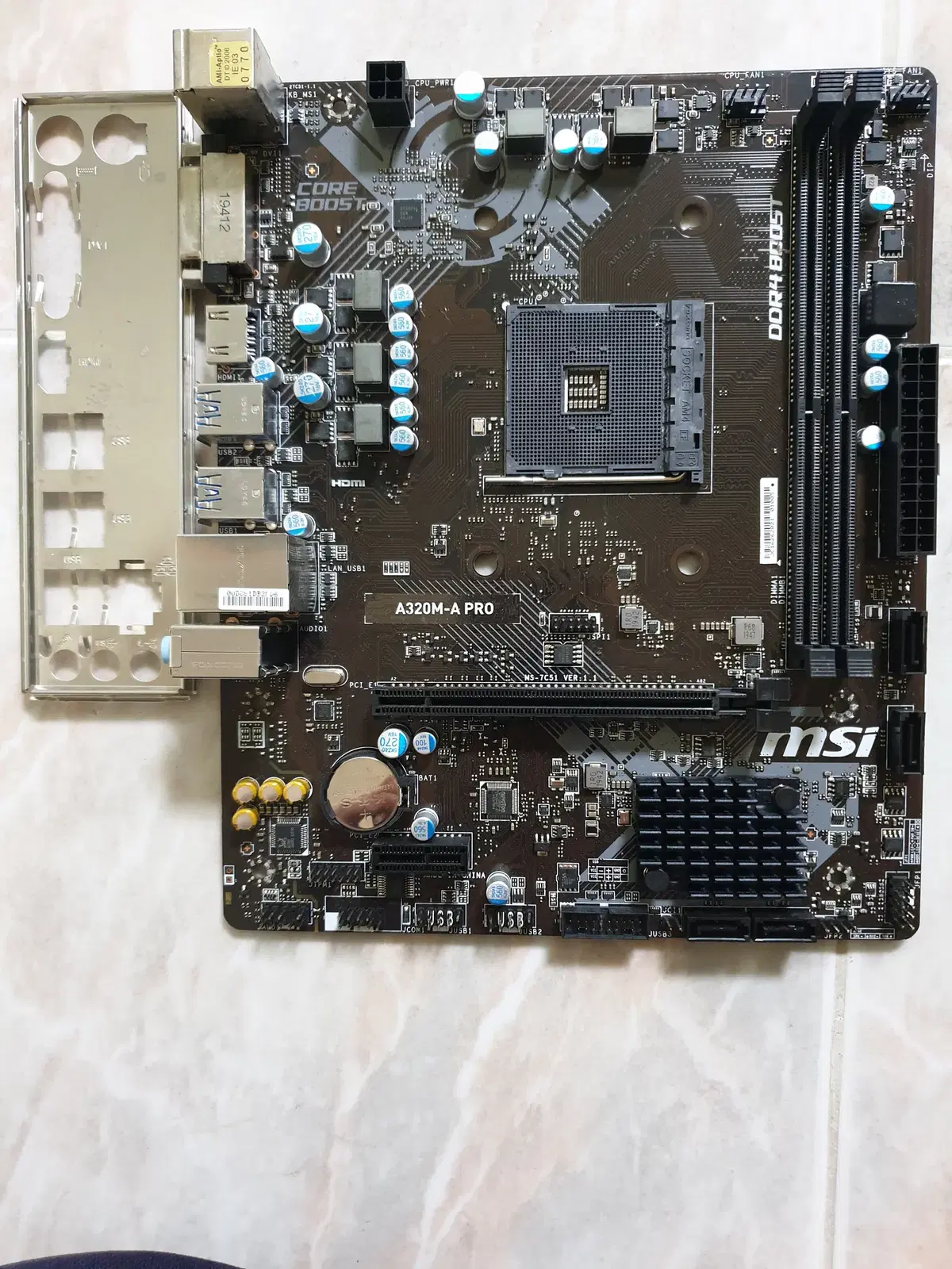 Msi A320M-A PRO 4.5만원