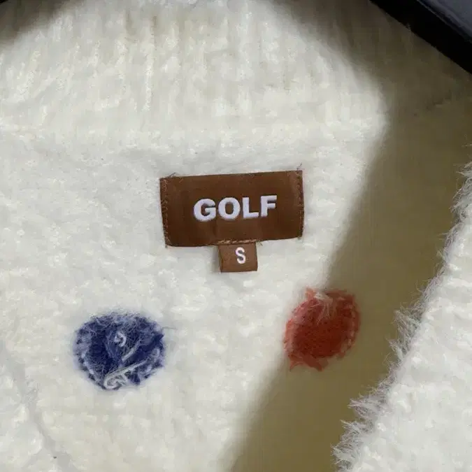 [S] 골프왕 Golf Wang Polka Dot Cardigan