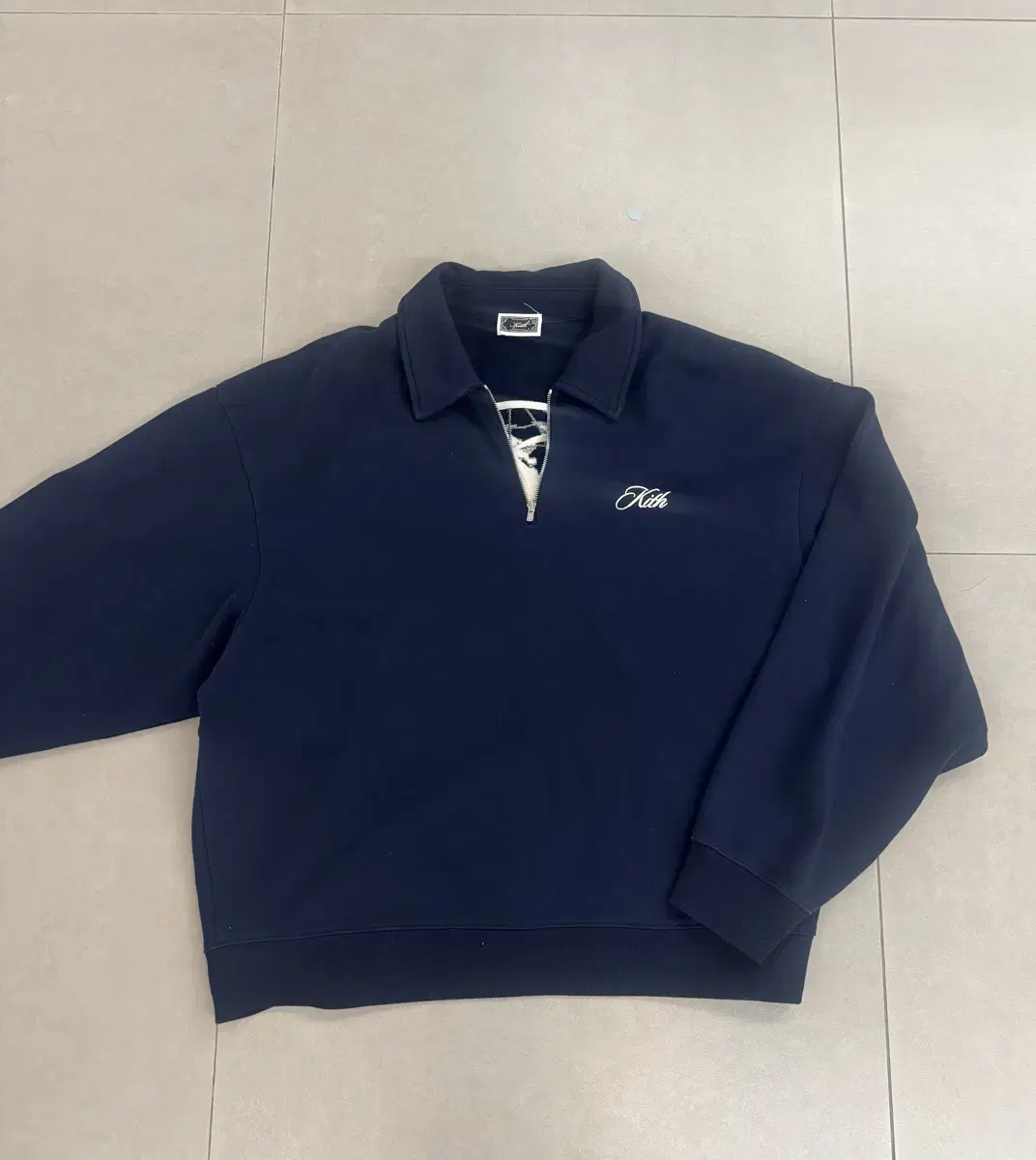 KITH quarter zip 풀오버 사이즈 L