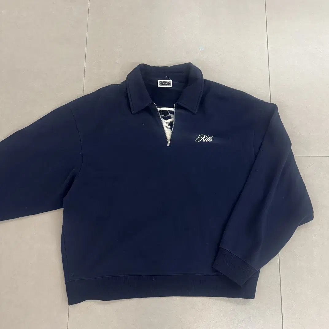 KITH quarter zip 풀오버 사이즈 L