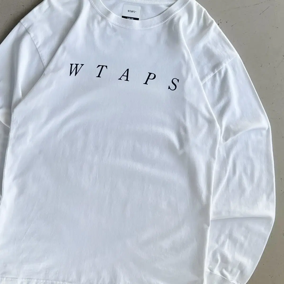 더블탭스 18S/S 시스템 L/S 티셔츠